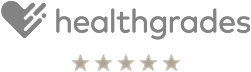 Healthgrades five-star rating logo