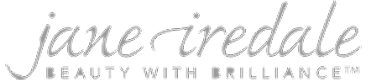 Jane Iredale logo with slogan Beauty with Brilliance